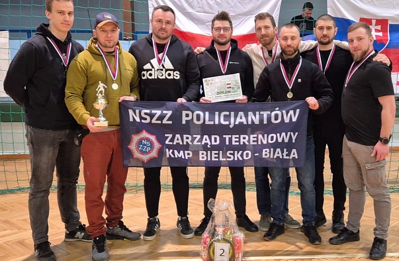 Mocny występ bielskich policjantów. Podium międzynarodowego turnieju